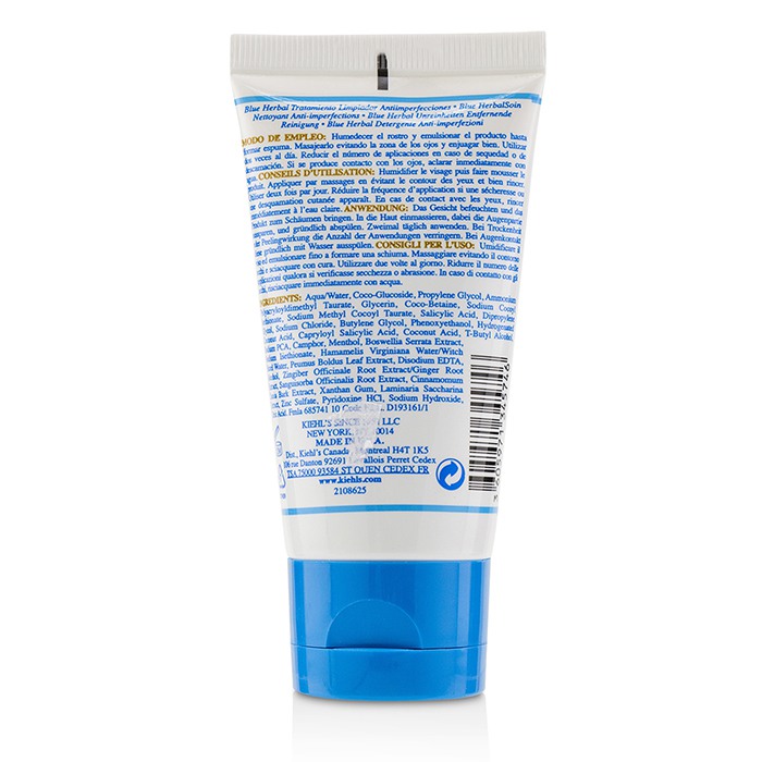Kiehl's Blue Herbal Blemish Cleanser Treatment 75ml/2.5ozProduct Thumbnail
