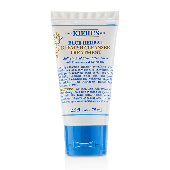 Kiehl's Blue Herbal Blemish Cleanser Treatment 75ml/2.5ozProduct Thumbnail