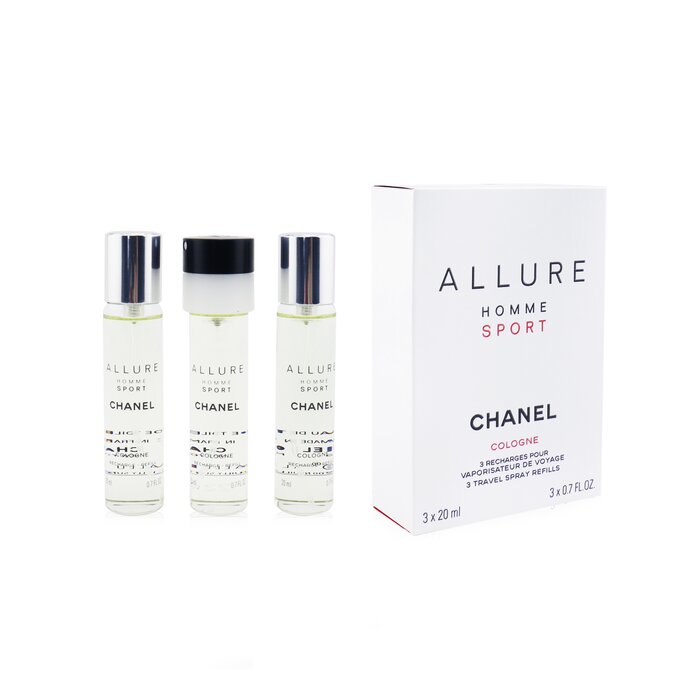 Chanel Allure Homme Sport Cologne Travel Spray Refills (3 Refills) 3x20ml/0.7ozProduct Thumbnail