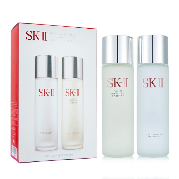 SK II Pitera Deluxe Set: Facial Treatment Clear Lotion 230ml + Facial Treatment Essence 230ml 09125 2x230ml/7.77ozProduct Thumbnail