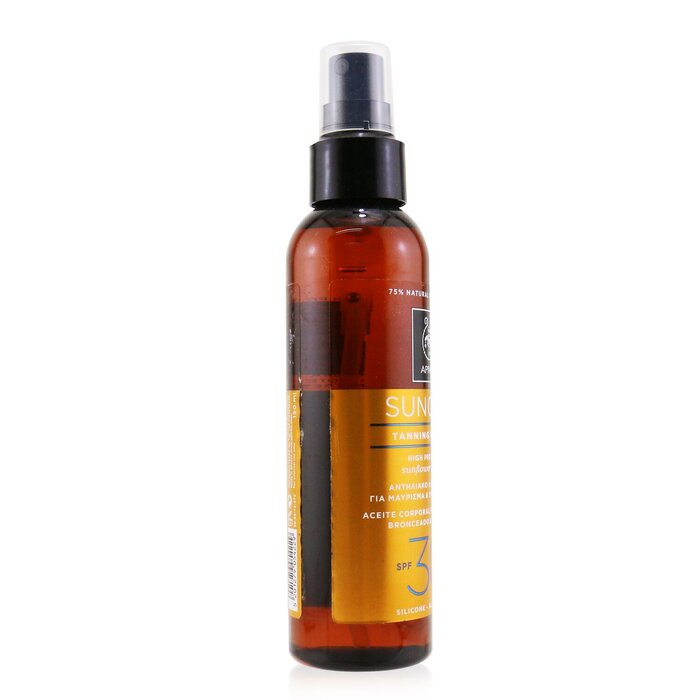 Apivita Olejek do opalania Suncare Tanning Body Oil SPF 30 With Sunflower & Carrot 150ml/5ozProduct Thumbnail
