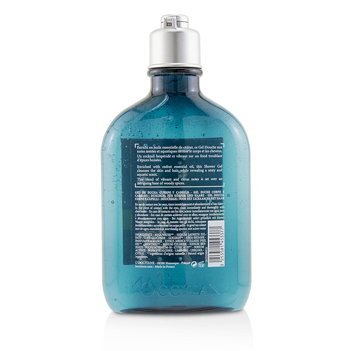 L'Occitane 歐舒丹 枸櫞沐浴膠 L'Homme Cologne Cedrat Shower Gel (身體和頭髮適用) 250ml/8.4ozProduct Thumbnail