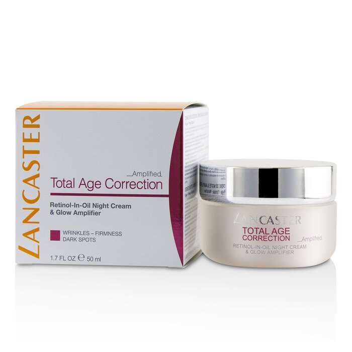 Lancaster Total Age Correction Amplified - Retinol-In-Oil Krem na Noc i Glow Amplifier 50ml/1.7ozProduct Thumbnail