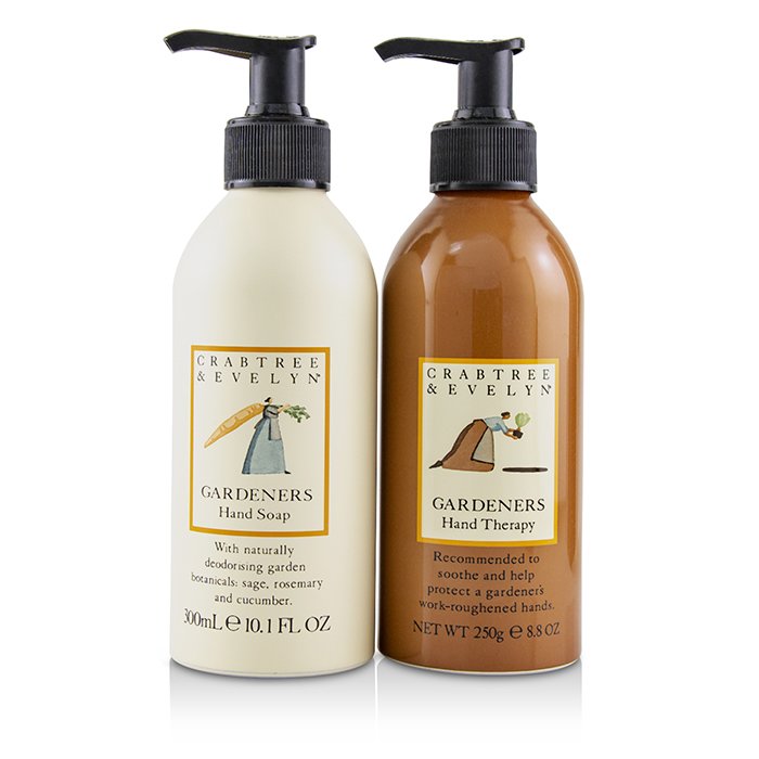 Crabtree & Evelyn 瑰珀翠  Gardeners Hand Collection: Hand Therapy 250g + Hand Soap 300ml 2pcsProduct Thumbnail