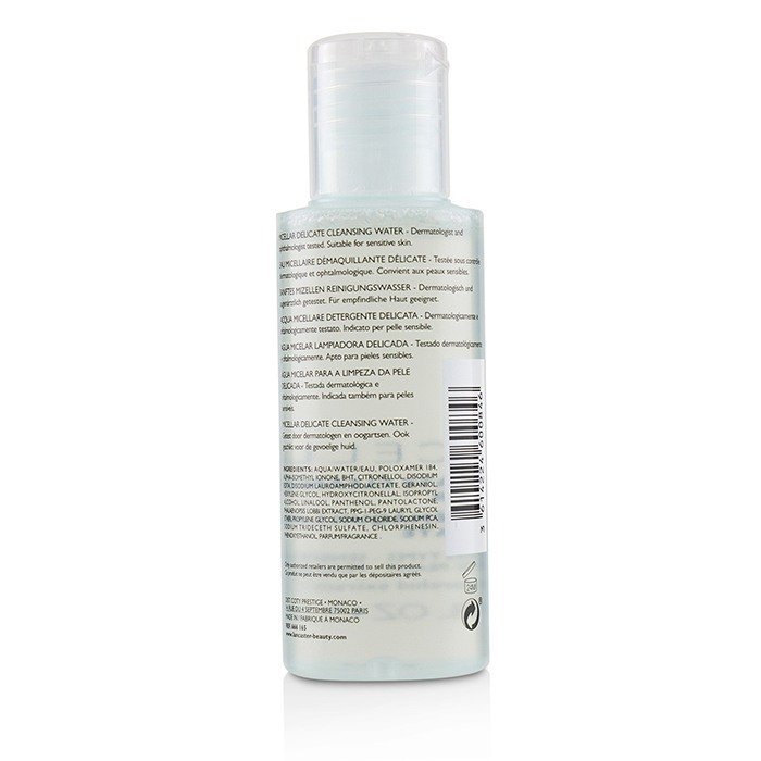 Lancaster Woda do mycia twarzy Micellar Delicate Cleansing Water - All Skin Types, Including Sensitive Skin 100ml/3.4ozProduct Thumbnail