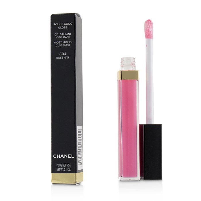 CHANEL, Makeup, Chanel Rouge Coco Gloss 84 Rose Naf