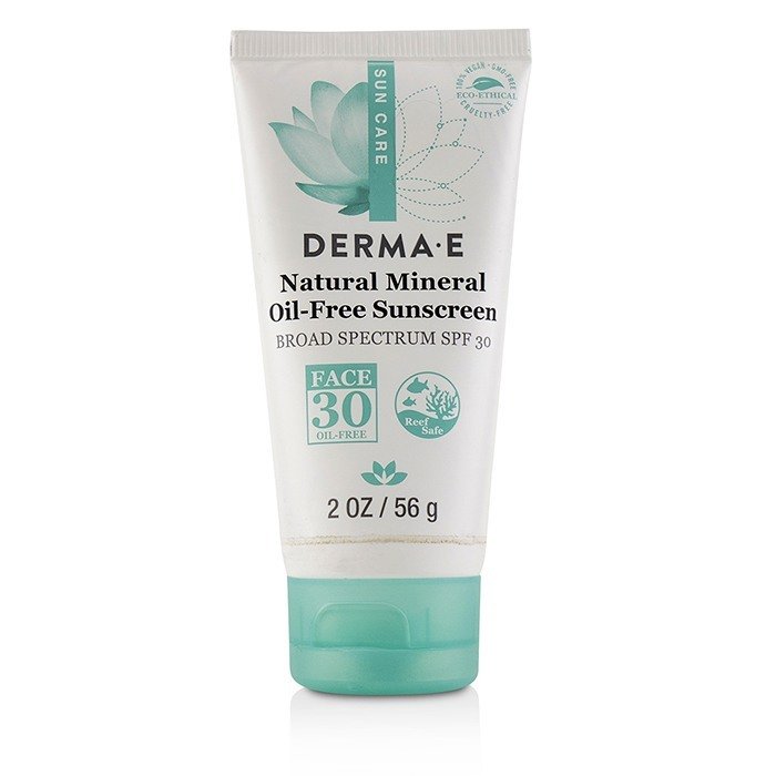 Derma E Natural Mineral Oil-Free Sunscreen Broad Spectrum SPF 30 - Face (Unboxed) 56g/2ozProduct Thumbnail