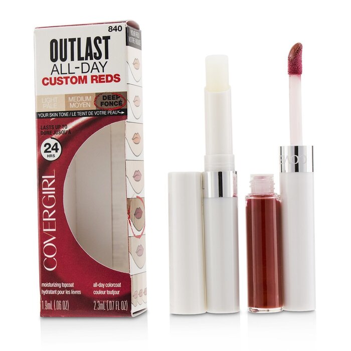 Covergirl Outlast All Day (Moisturizing Topcoat + Colorcoat) 2pcsProduct Thumbnail