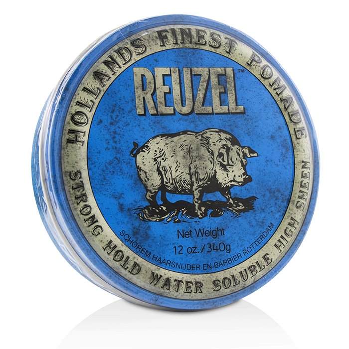 Reuzel Blue Pomada (Agarre Fuerte, Soluble en Agua) 340g/12ozProduct Thumbnail
