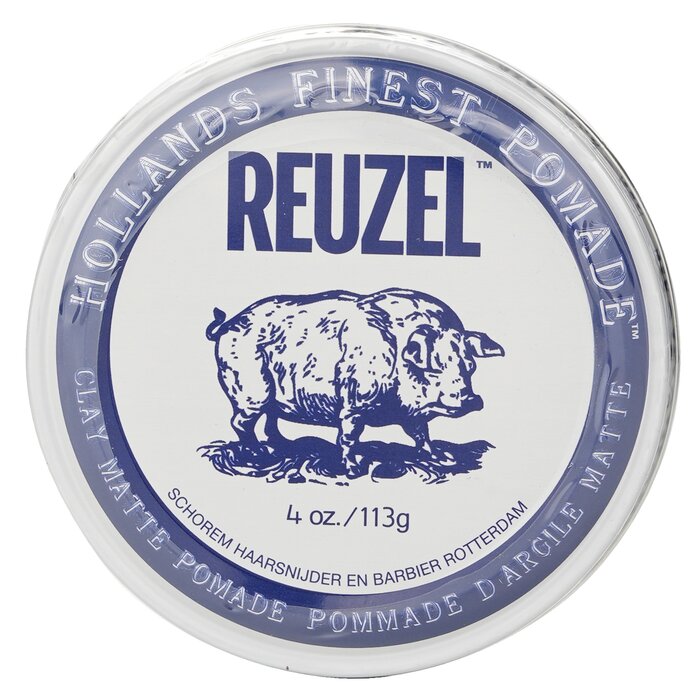 Reuzel 水洗式無光澤髮油Clay Matte Pomade 113g/4ozProduct Thumbnail