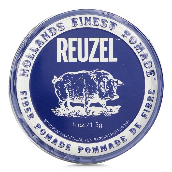 Reuzel Fiber Pomade (Firm, Pliable, Low Shine, Water Soluble) משחת סיבים עם אחיזה חזקה , ברק נמוך 113g/4ozProduct Thumbnail