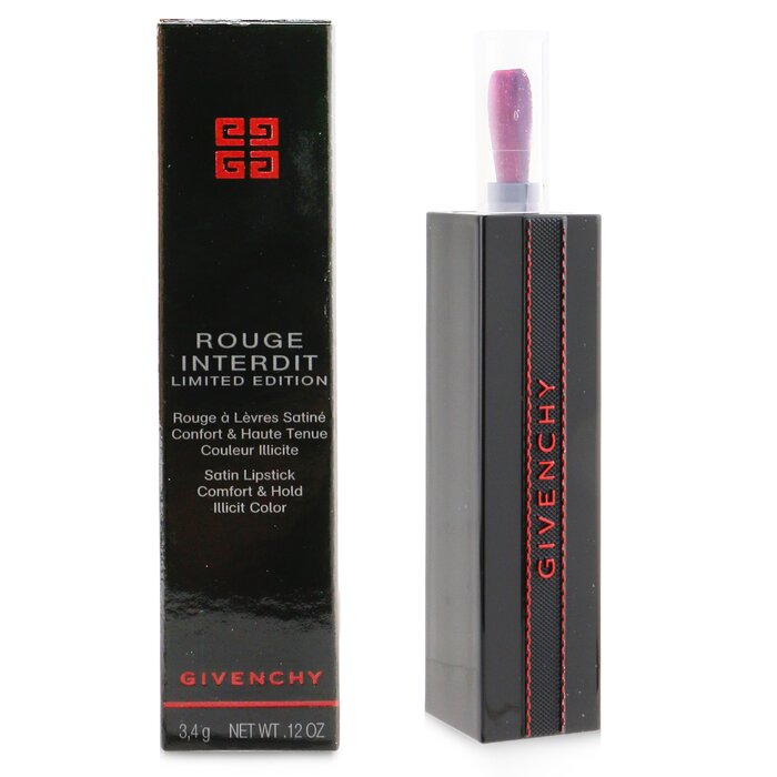 Givenchy Rouge Interdit Satin Lipstick שפתון (מהדורה מוגבלת) 3.4g/0.12ozProduct Thumbnail