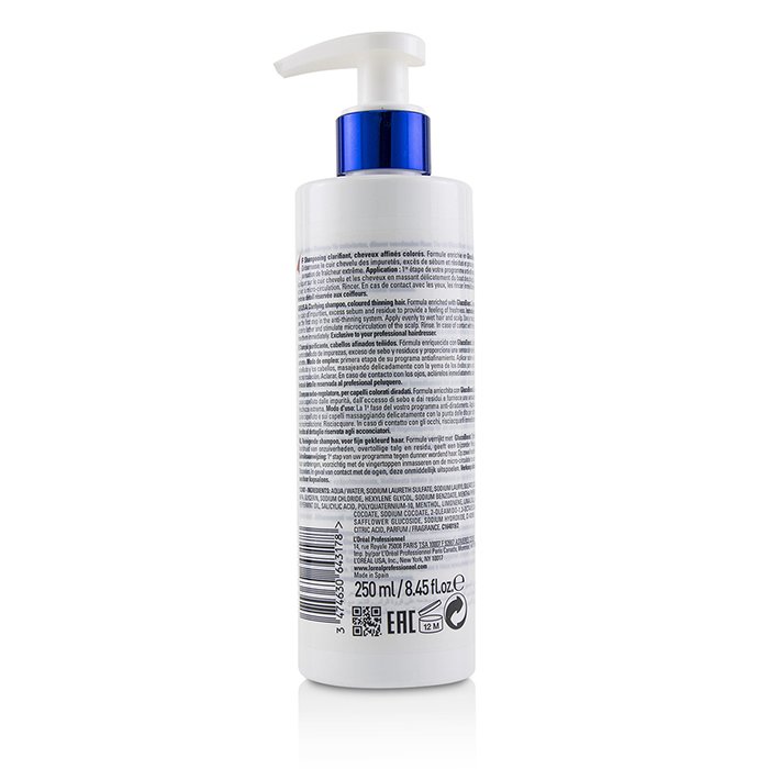 로레알 L'Oreal Professionnel Serioxyl GlucoBoost Clarifying Shampoo (Coloured Thinning Hair) 250ml/8.45ozProduct Thumbnail