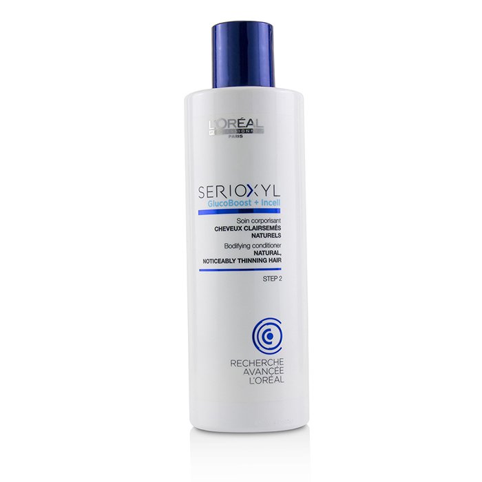 L'Oreal 歐萊雅 Professionnel Serioxyl GlucoBoost + Incell Bodifying Conditioner (Natural, Noticeably Thinning Hair) 250ml/8.45ozProduct Thumbnail