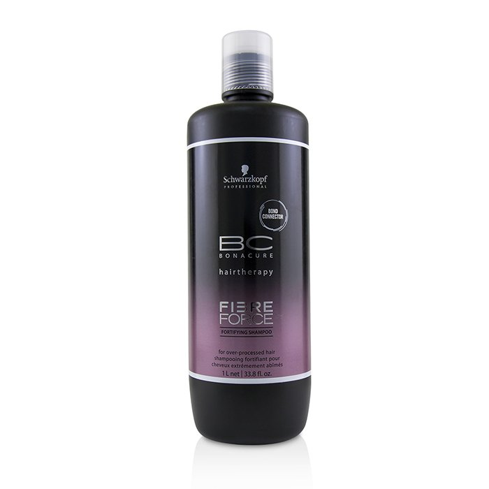 Schwarzkopf BC Bonacure Fibre Force Fortifying Shampoo (For Over-Processed Hair)  1000ml/33.8ozProduct Thumbnail