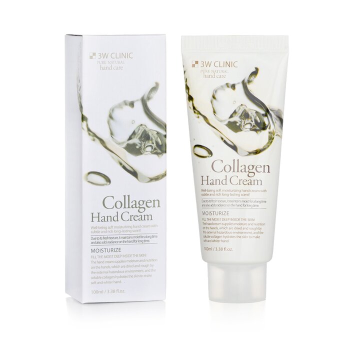 3W Clinic Hand Cream - Collagen (Unboxed) 100ml/3.38ozProduct Thumbnail
