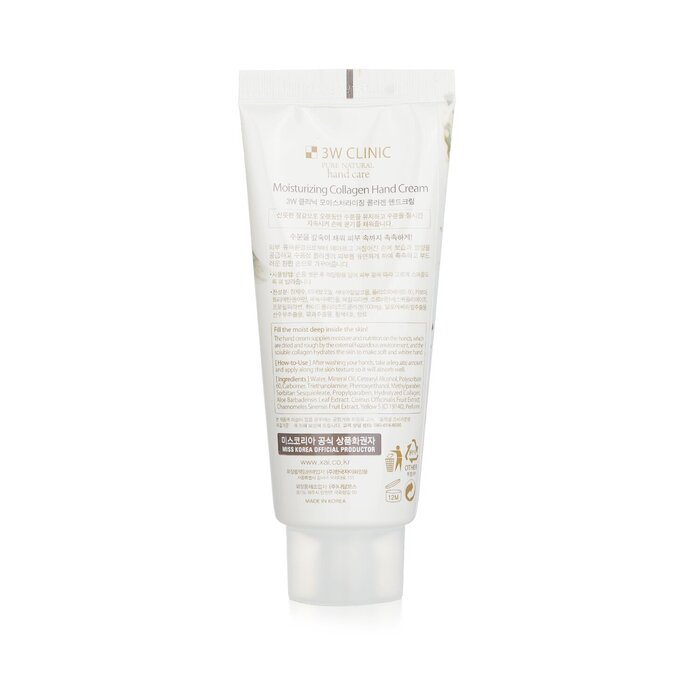 3W Clinic Hand Cream - Collagen (Unboxed) 100ml/3.38ozProduct Thumbnail