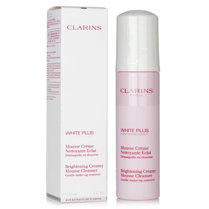 Clarins White Plus Pure Translucency Brightening Creamy Mousse Cleanser  150ml/5ozProduct Thumbnail
