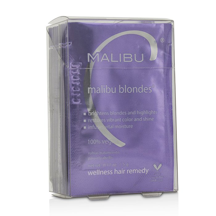 Malibu C 馬里布C 護髮素(金髮/淺髮色) Malibu Blondes Wellness Hair Remedy 12x5g/0.17ozProduct Thumbnail