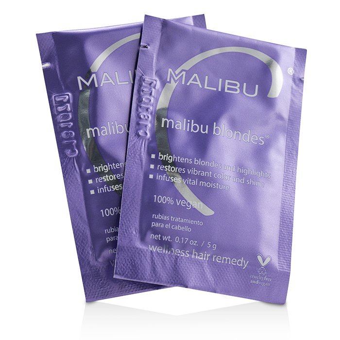 Malibu C 馬里布C 護髮素(金髮/淺髮色) Malibu Blondes Wellness Hair Remedy 12x5g/0.17ozProduct Thumbnail