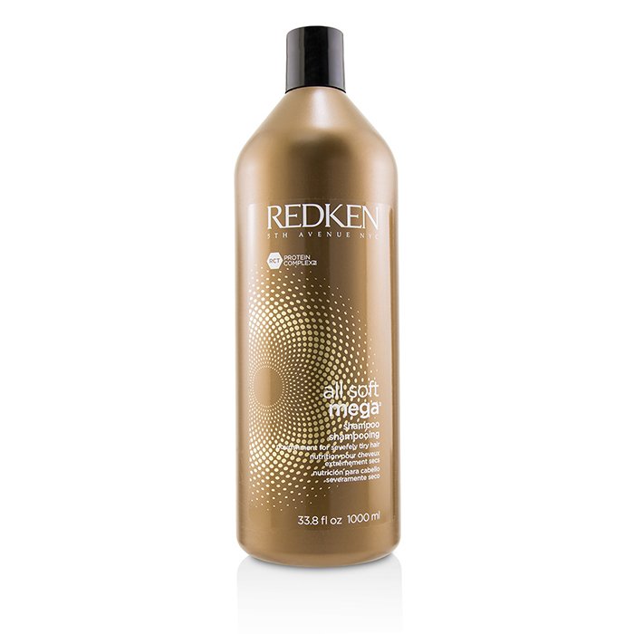 Redken All Soft Mega Shampoo (Nourishment For Severely Dry Hair) שמפו עבור שיער יבש במיוחד 1000ml/33.8ozProduct Thumbnail