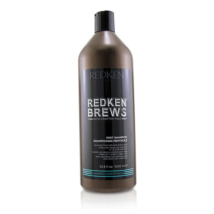 Redken 男士洗髮精(使頭髮和頭皮清爽) Brews Mint Shampoo 1000ml/33.8ozProduct Thumbnail