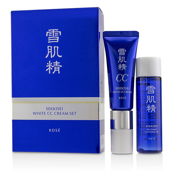 Kose Set Sekkisei White CC Cream: Sekkisei White Crema CC SPF50+ PA++++ 2pcsProduct Thumbnail