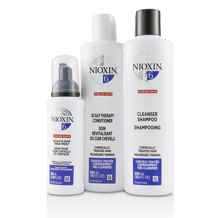 Nioxin 儷康絲 3D護理系統6號系列(一般到粗硬髮/原生髮或染燙髮) 3pcsProduct Thumbnail