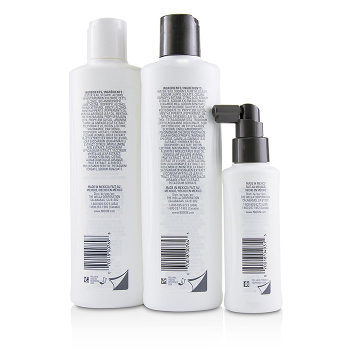 Nioxin 3D Care System Kit 5 - For Chemically Treated Hair, Light Thinning ערכה עבור שיער מעובד בכימיקלים, מעט הדלדלות 3pcsProduct Thumbnail