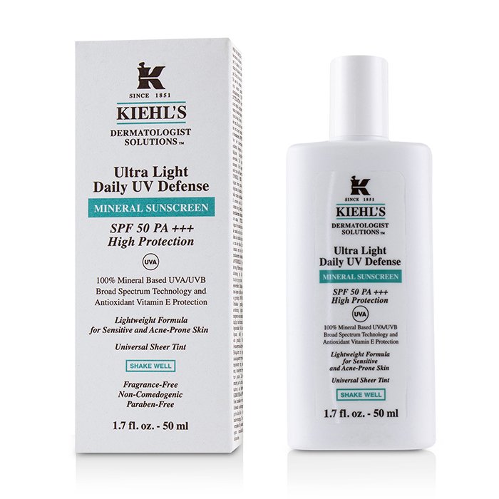 Kiehl's Dermatologist Solutions Super Fluid UV Defense Ultra Light Mineral Sunscreen SPF 50+ - For All Skin Type 50ml/1.7ozProduct Thumbnail