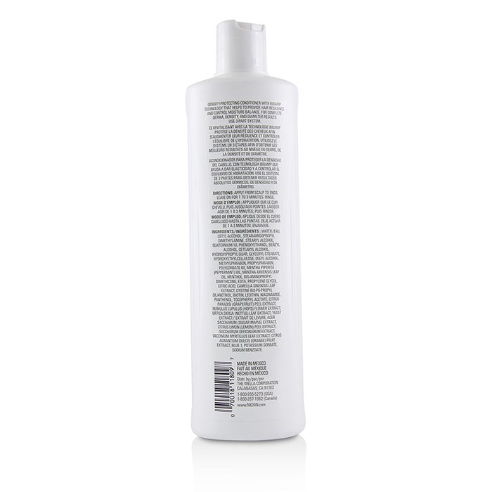 Nioxin Density System 2 Scalp Therapy Conditioner (Natural Hair, Progressed Thinning) 500ml/16.9ozProduct Thumbnail