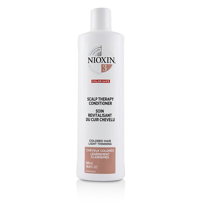 Nioxin Density System 3 Scalp Therapy Conditioner (Colored Hair, Light Thinning, Color Safe) 500ml/16.9ozProduct Thumbnail