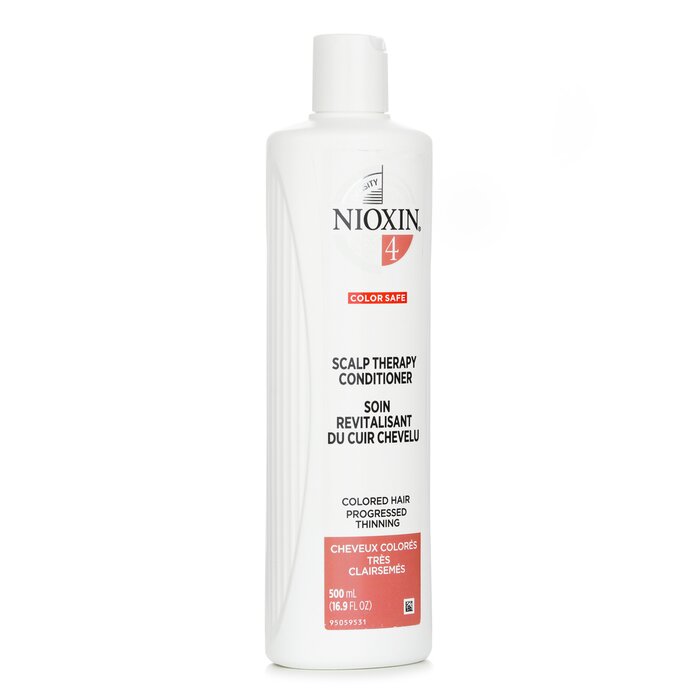 Nioxin Density System 4 Scalp Therapy Conditioner (שיער צבוע, הדלדלות מתקדמת, בטיחותי לצבע השיער) מרכך 500ml/16.9ozProduct Thumbnail