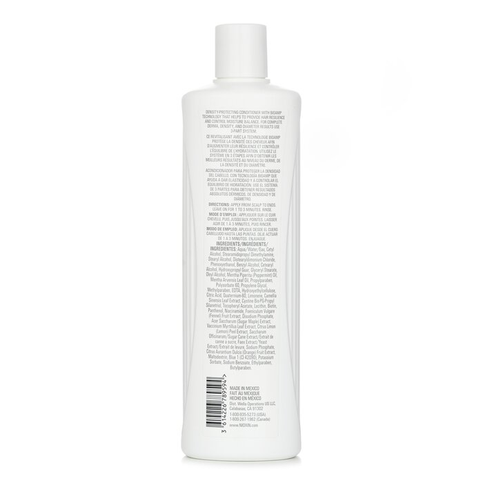 Nioxin Density System 4 Scalp Therapy Conditioner (Colored Hair, Progressed Thinning, Color Safe) 500ml/16.9ozProduct Thumbnail