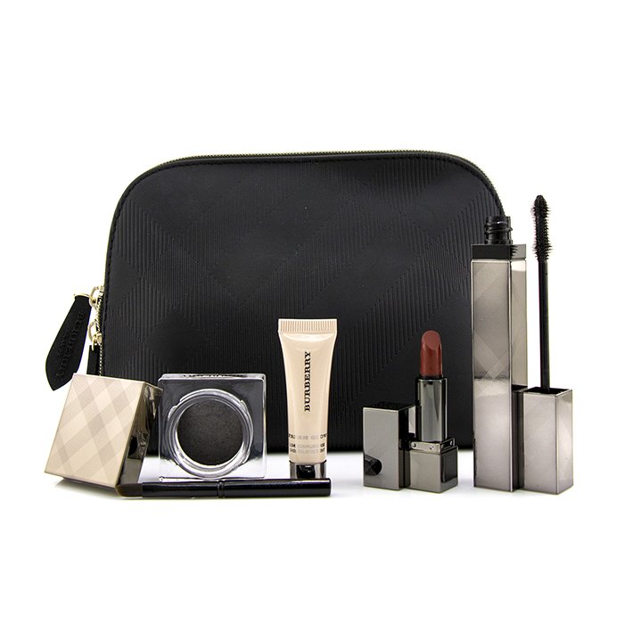 博柏利 Burberry 化妆套装MakeUp Set(1x唇膏、1x 隔离乳、1x 睫毛膏、1x 眼影) 4件+1个化妆包Product Thumbnail