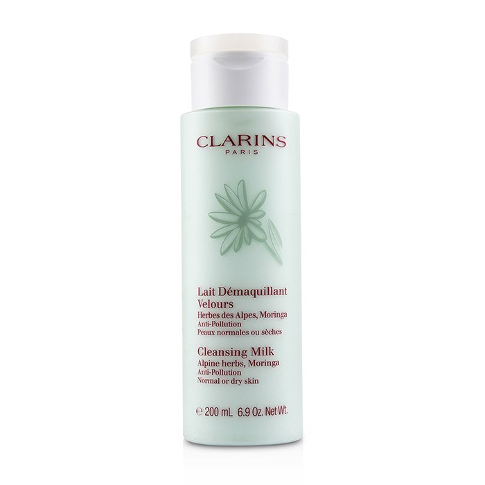 Clarins Mleczko oczyszczające dla skóry normalnej lub suchej Anti-Pollution Cleansing Milk With Alpine Herbs, Maringa - Normal or Dry Skin 200ml/6.9ozProduct Thumbnail