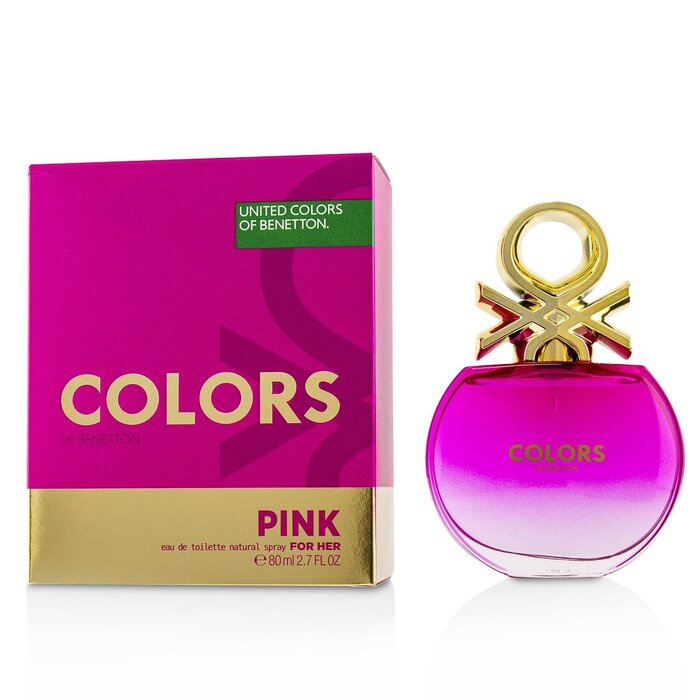 Benetton Colors Pink Eau De Toilette Spray 80ml/2.7ozProduct Thumbnail