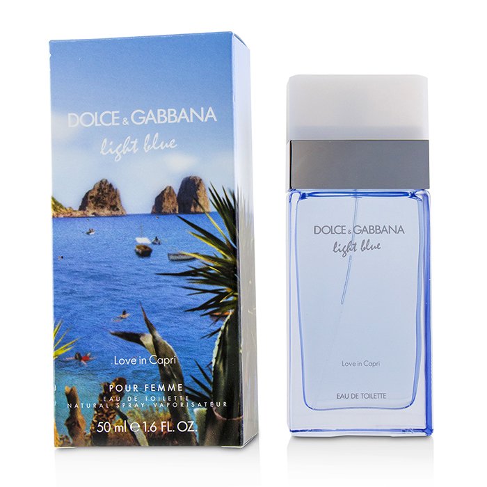 Dolce & Gabbana 杜嘉班納 Light Blue Love In Capri 淺藍愛在卡布里女性淡香水 50ml/1.7ozProduct Thumbnail