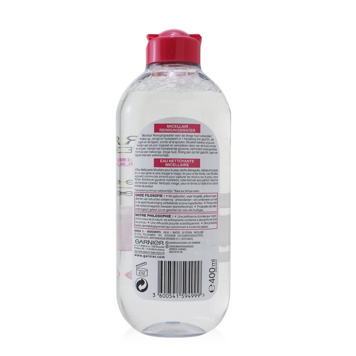 Garnier Woda micelarna SkinActive Micellar Water - For Dry Skin 400ml/13.3ozProduct Thumbnail
