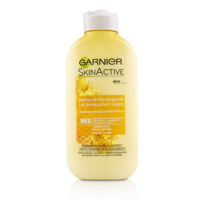 Garnier 卡尼爾  SkinActive Botanical Cleansing Milk With Honey Flower (Dematologically Tested) - For Dry Skin 200ml/6.7ozProduct Thumbnail