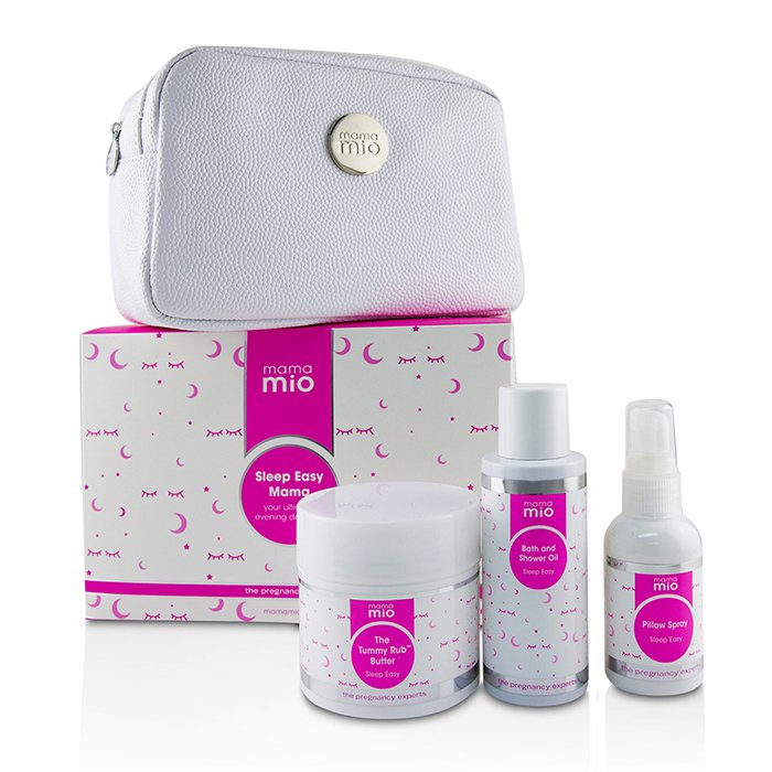 Mama Mio Sleep Easy Mama Kit: The Tummy Rub Butter - 120g/4.1oz + Bath & Shower Oil 100ml/3.4oz + Pillow Spray 53ml/1.8oz + 1bag 3pcs+1bagProduct Thumbnail