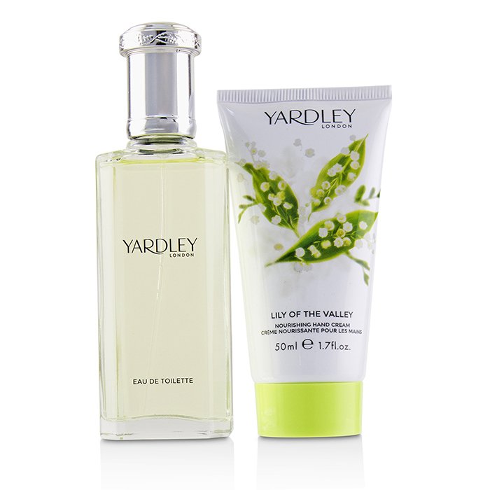 Yardley London Lily Of The Valley Coffret: Eau De Toilette Spray 50ml/1.7oz + Nourishing Hand Cream 50ml/1.7oz 2pcsProduct Thumbnail