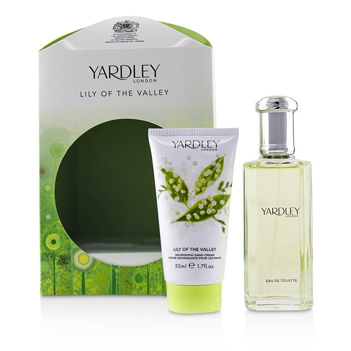 Yardley London Lily Of The Valley Набор: Туалетная Вода Спрей 50мл/1.7унц + Питательный Крем для Рук 50мл/1.7унц 2pcsProduct Thumbnail