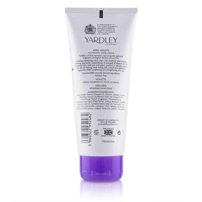 Yardley London April Violets Nourishing Hand & Nail Cream 100ml/3.4ozProduct Thumbnail