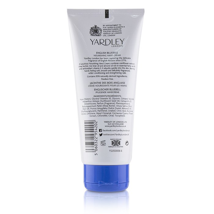 Yardley London English Bluebell Hand Cream 100ml/3.4ozProduct Thumbnail