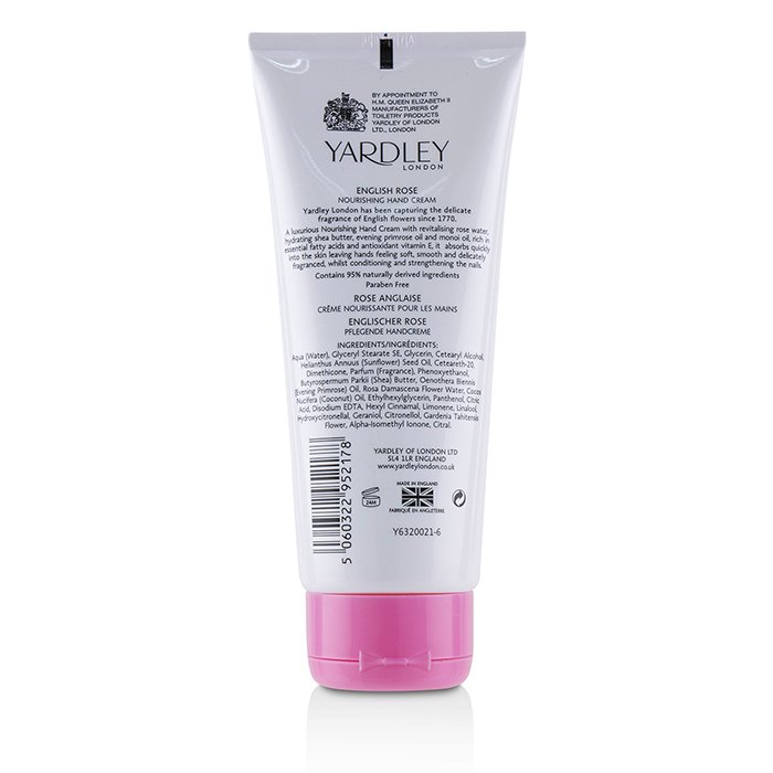 Yardley London English Rose Nourishing Hand Cream 100ml/3.4ozProduct Thumbnail