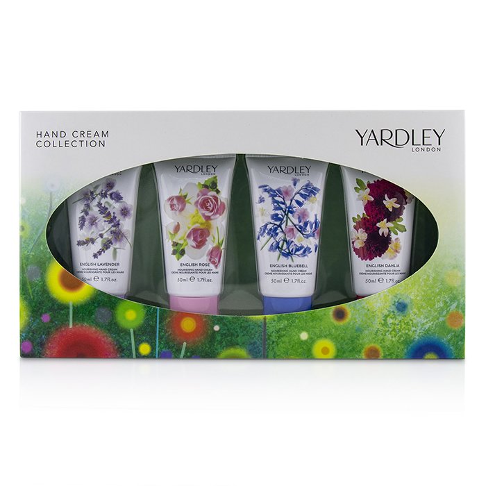 Yardley London Hand Cream Collection: English Lavender + English Rose + English Dahlia + English Blubell 4x50ml/1.7ozProduct Thumbnail