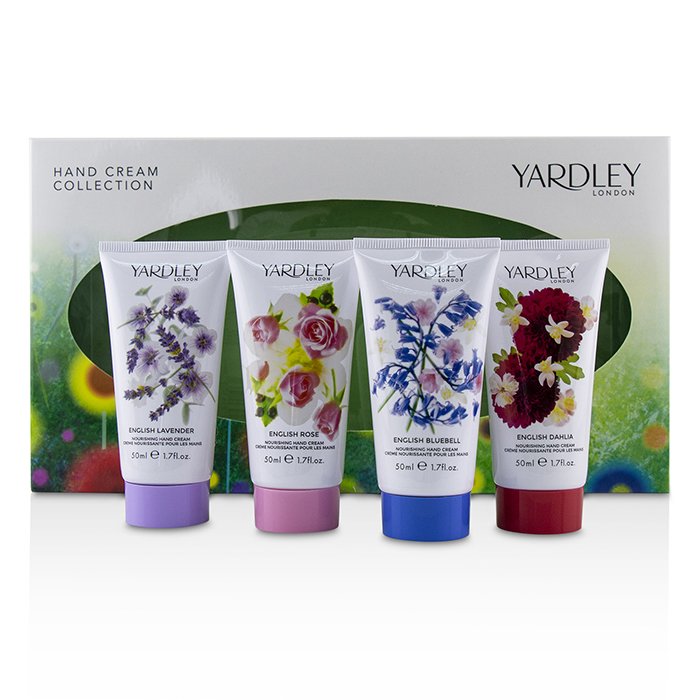 Yardley London Colección de Crema de Manos: English Lavender + English Rose + English Dahlia + English Blubell 4x50ml/1.7ozProduct Thumbnail