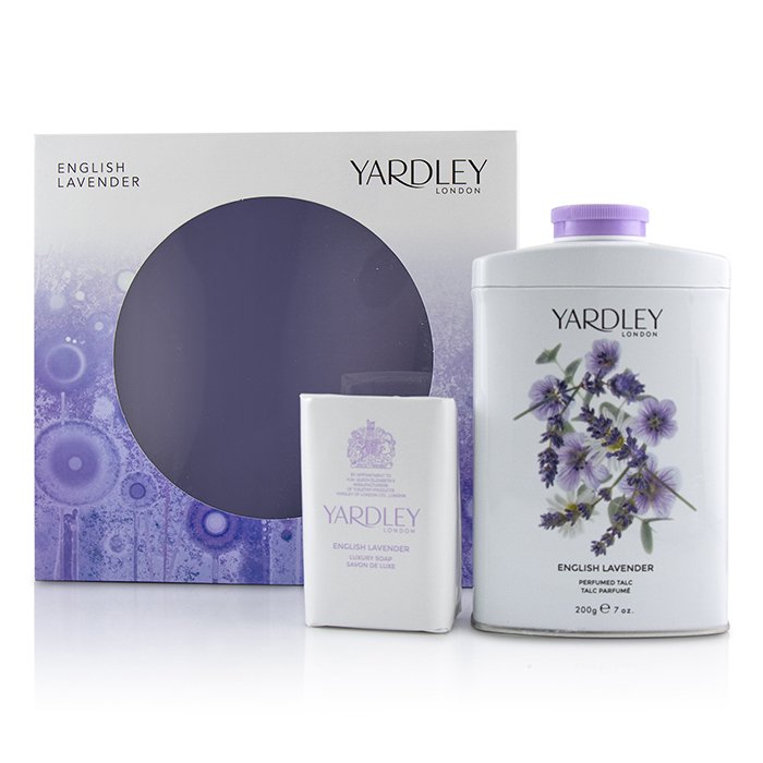 Yardley London English Lavender Набор: Парфюмированный Тальк 200г/7унц + Роскошное Мыло 100г/3.5унц 2pcsProduct Thumbnail