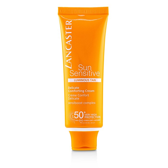 Lancaster 蘭嘉絲汀 陽光敏感精緻舒緩面霜 SPF50+ - 發光古銅色Sun Sensitive Delicate Comforting Cream SPF50+ - Luminous Tan 50ml/1.7ozProduct Thumbnail
